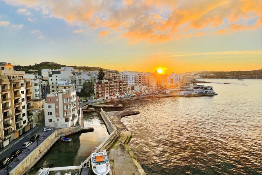 GIllieru Harbour hotel Malta. Stunning sea view.