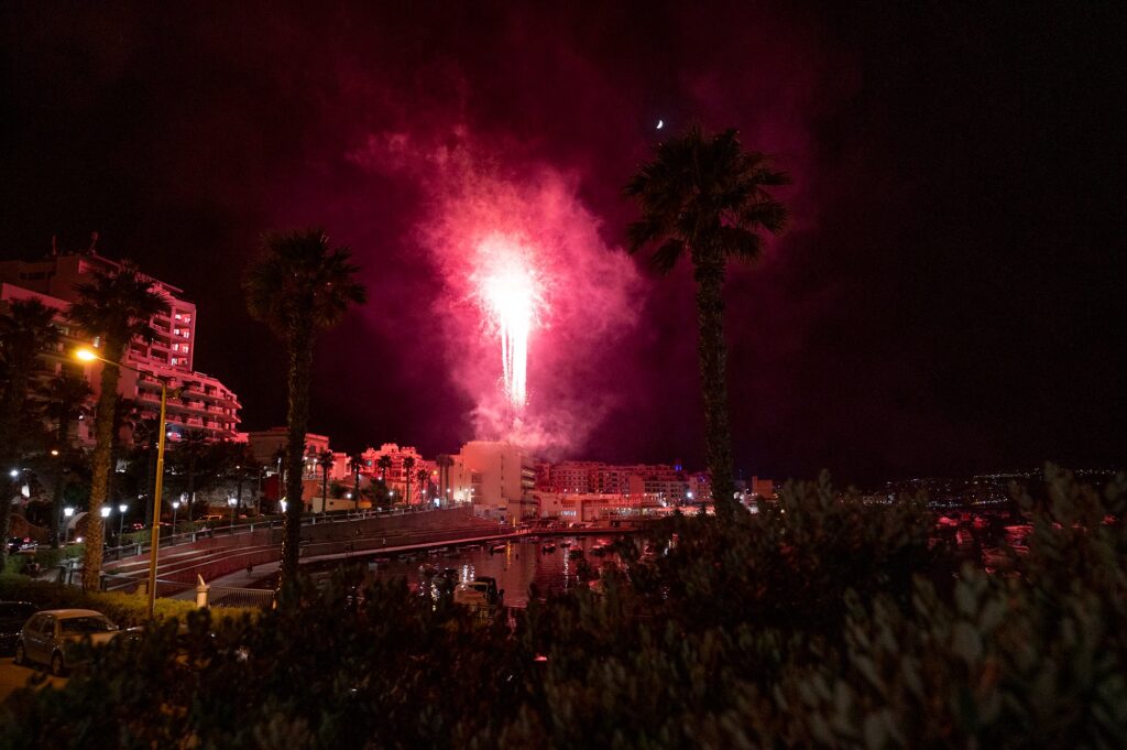 Gillieru Malta fireworks.