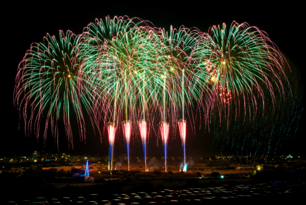 Malta Fireworks Festival, Gillieru Hotel Malta.
